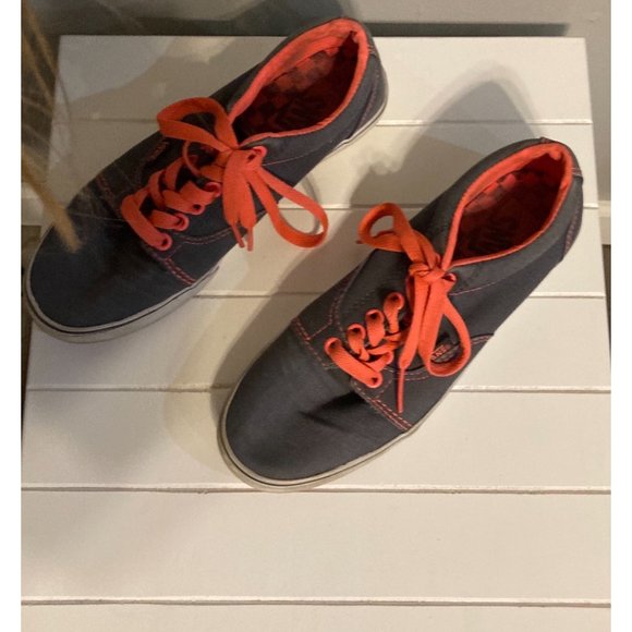 Gray pink lace up vans US 6.5 - Picture 3 of 5